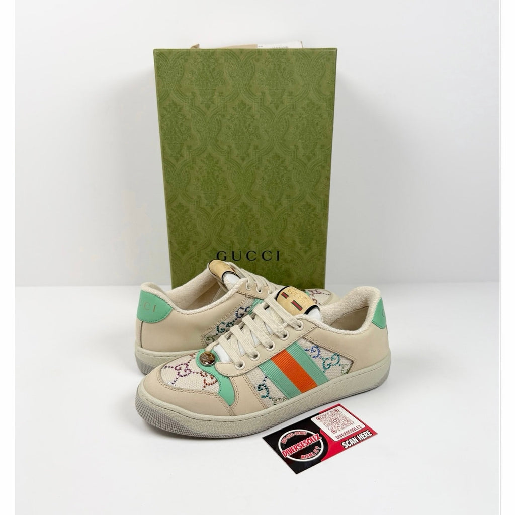 Size 36/6 - Gucci Screener GG Crystals Womens NEW