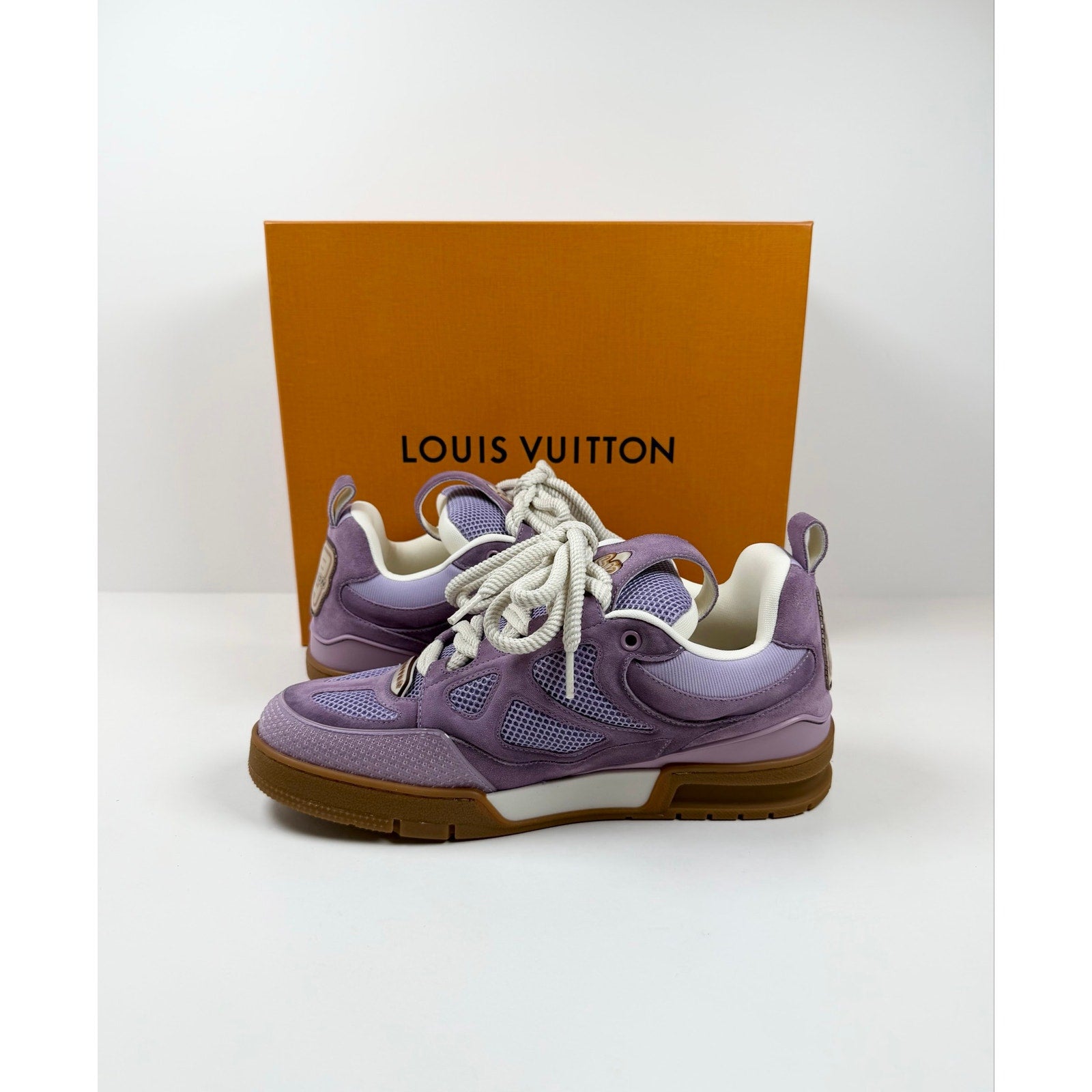 Size 9UK/10US - Louis Vuitton Skate Purple NEW
