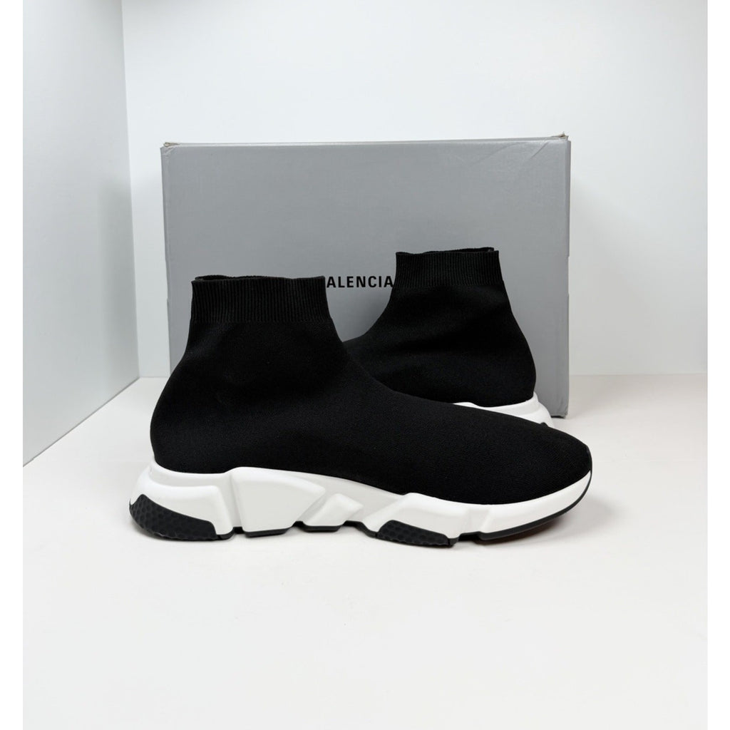 Size 47EU/14US - Balenciaga Speed Trainer Black White NEW