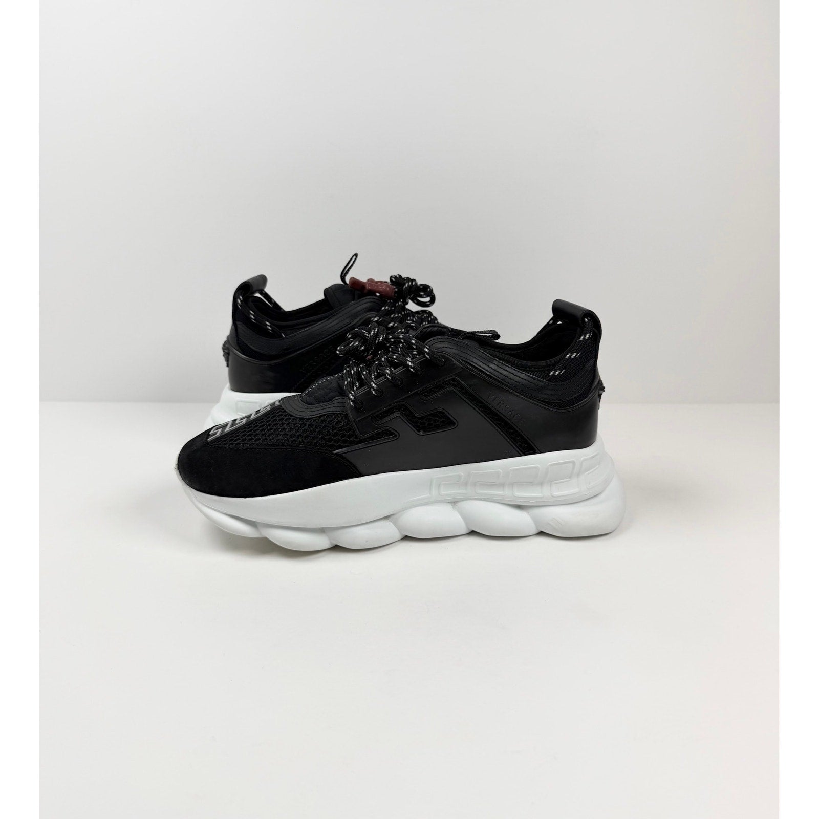 Size 9.5 - Versace Chain Reaction Black