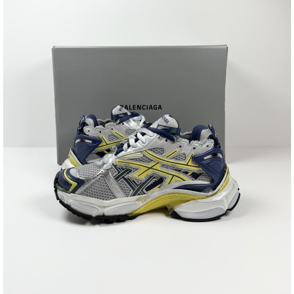 Size 40EU/7US - Balenciaga Runner Grey Blue Yellow NEW!