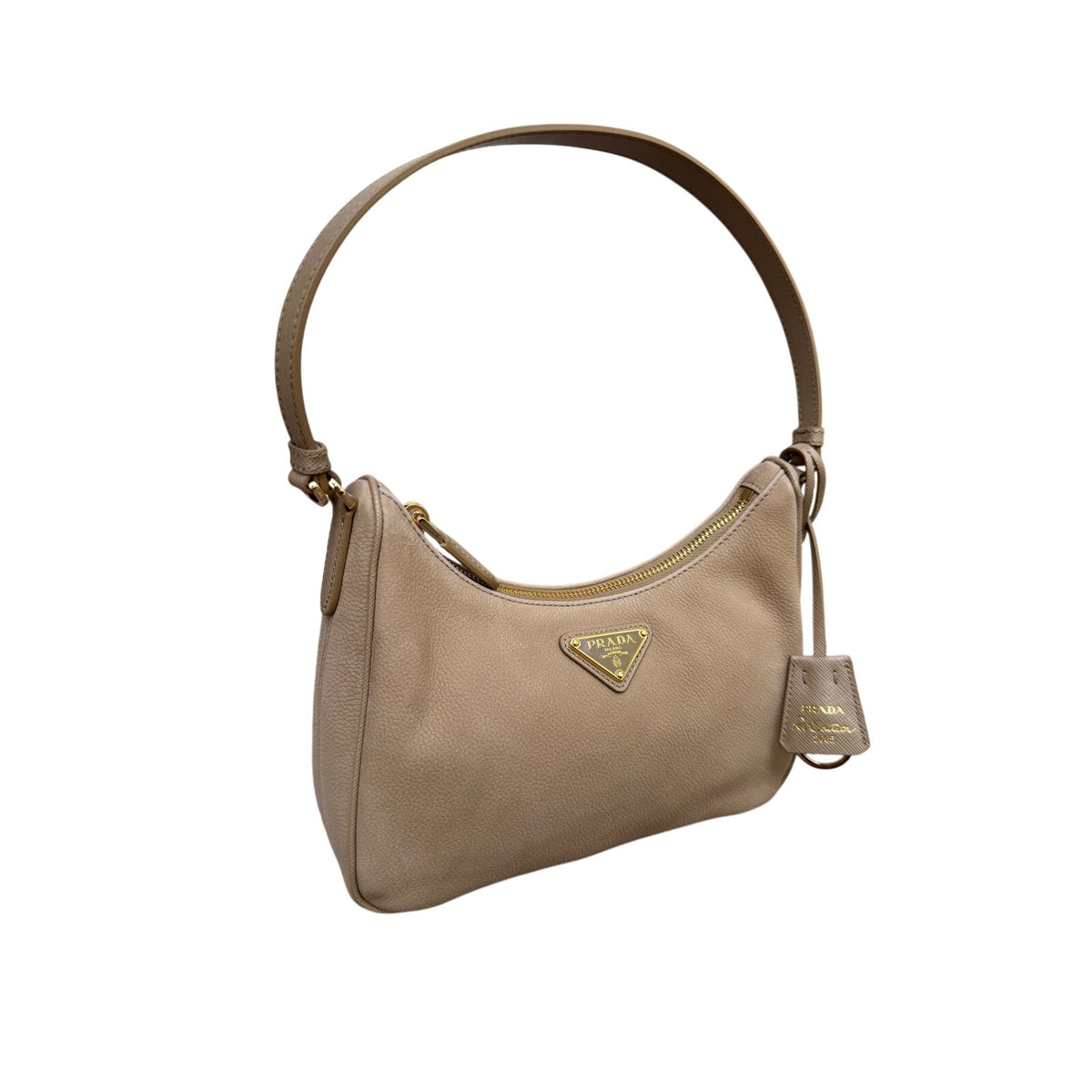 Prada Re-Edition 2005 nubuck & Saffiano leather mini-bag NEW