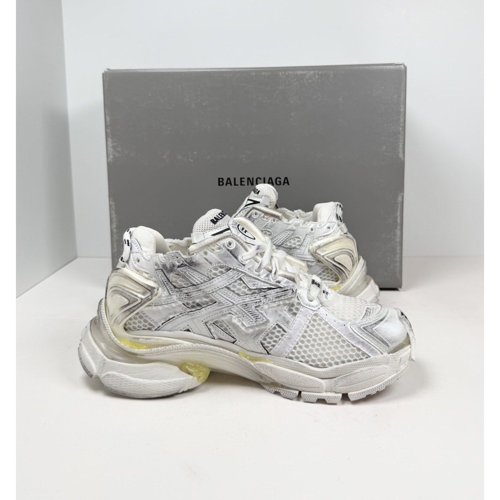 Size 36EU/6W - Balenciaga Runner Kith Distressed Sneakers NEW