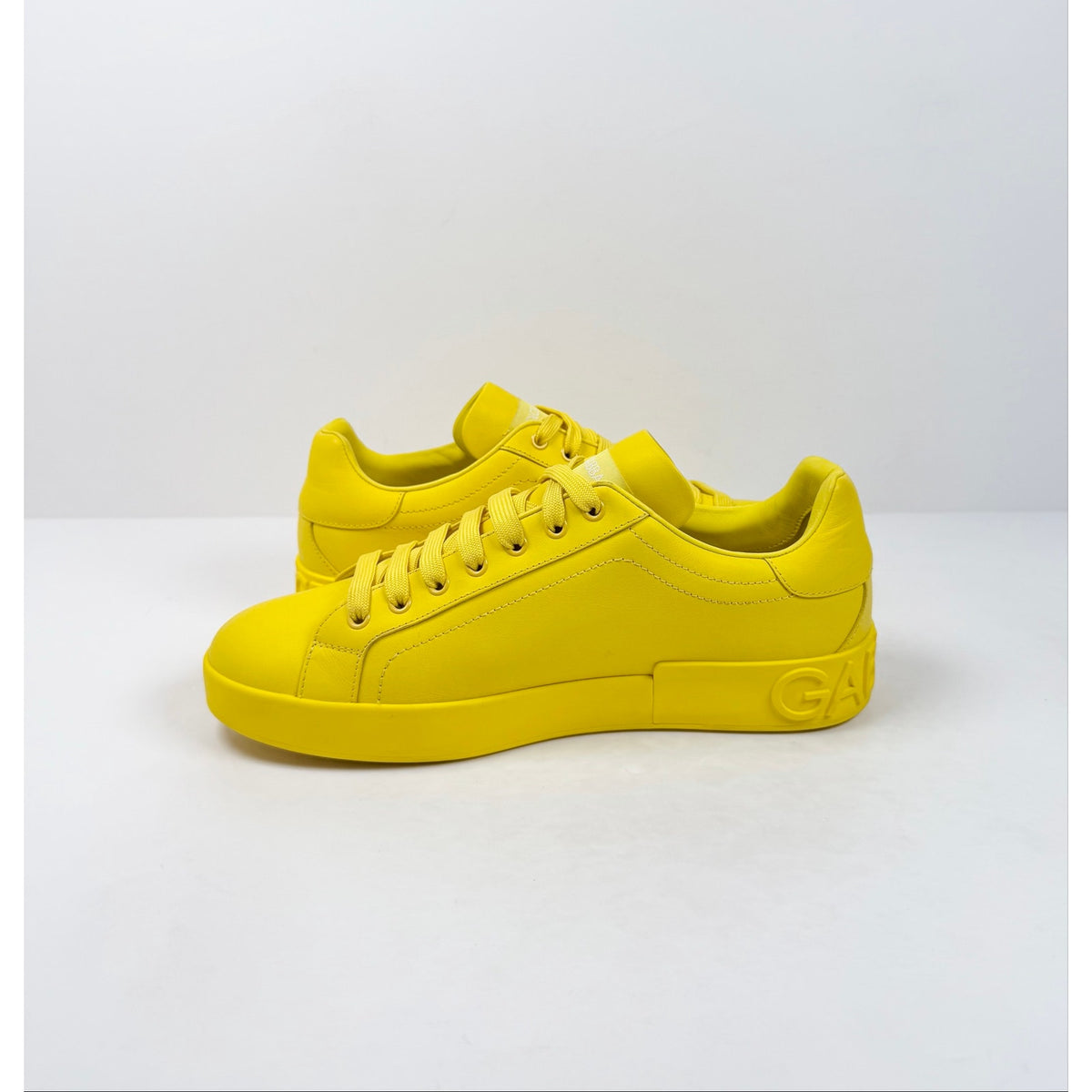 Size 9UK/10US - Dolce & Gabbana Portofino Yellow