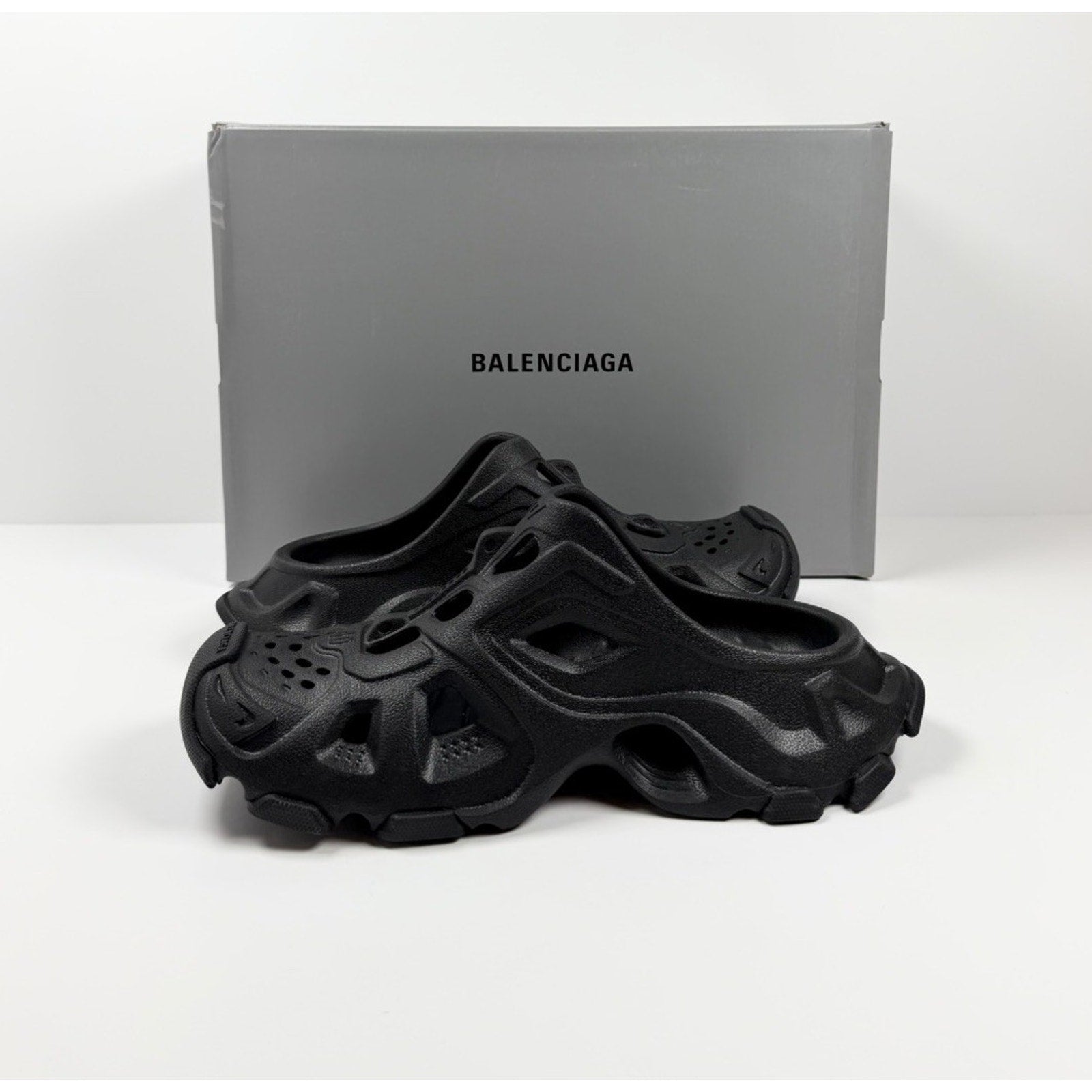 Size 40EU/7US - Balenciaga HD Mule Slip On Black NEW