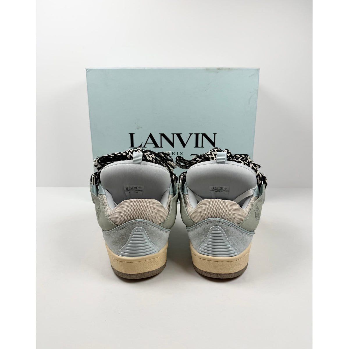 Size 43EU/10US - Lanvin Curb Sneaker Pale Blue