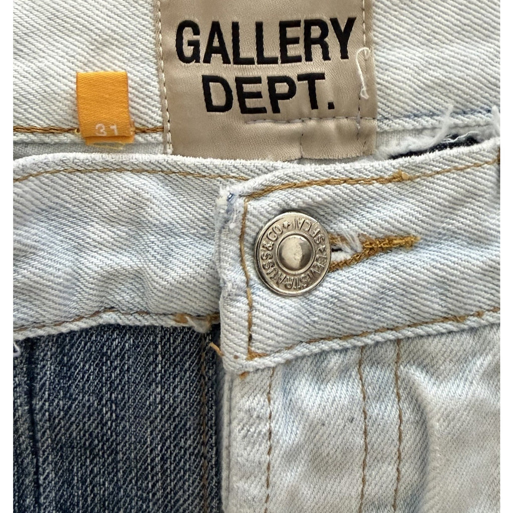 Size 31 - Gallery Dept Ken Denim Distressed Patchwork Jeans