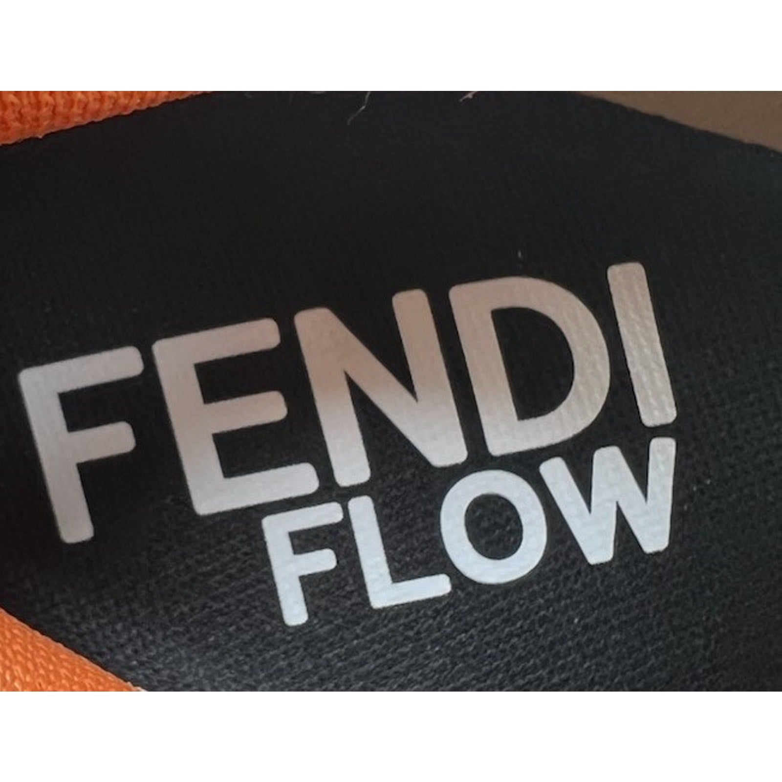 Size 6UK/7US - Fendi Flow Beige Nylon Low NEW