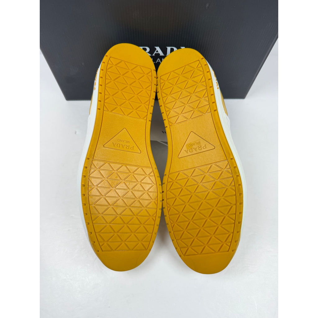 Size 10UK/11US - Prada Downtown Yellow Leather NEW