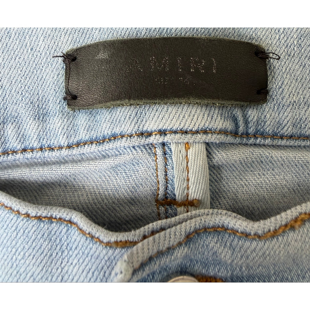 Size 36 - Amiri Denim Paisley Print Jeans