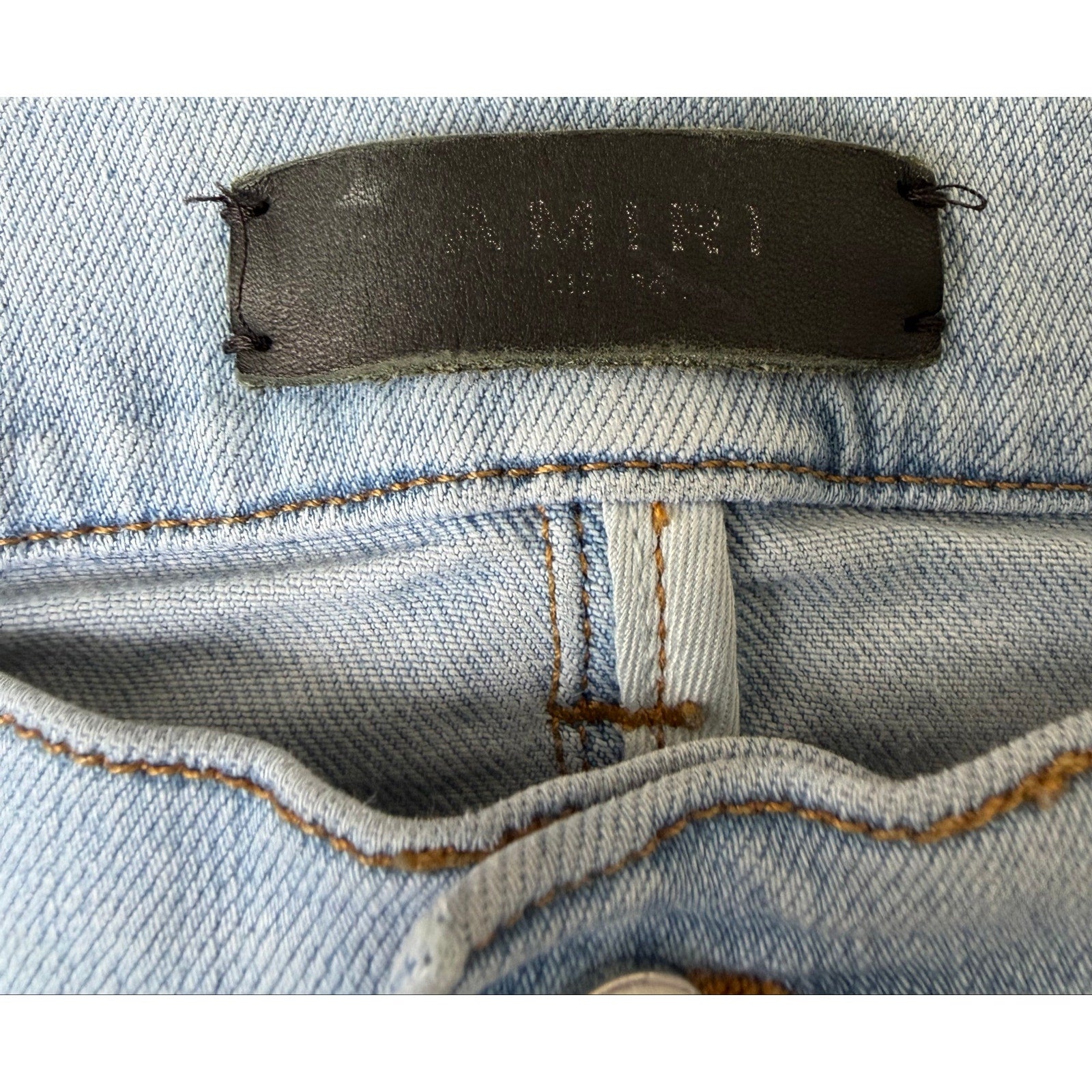 Size 36 - Amiri Denim Paisley Print Jeans