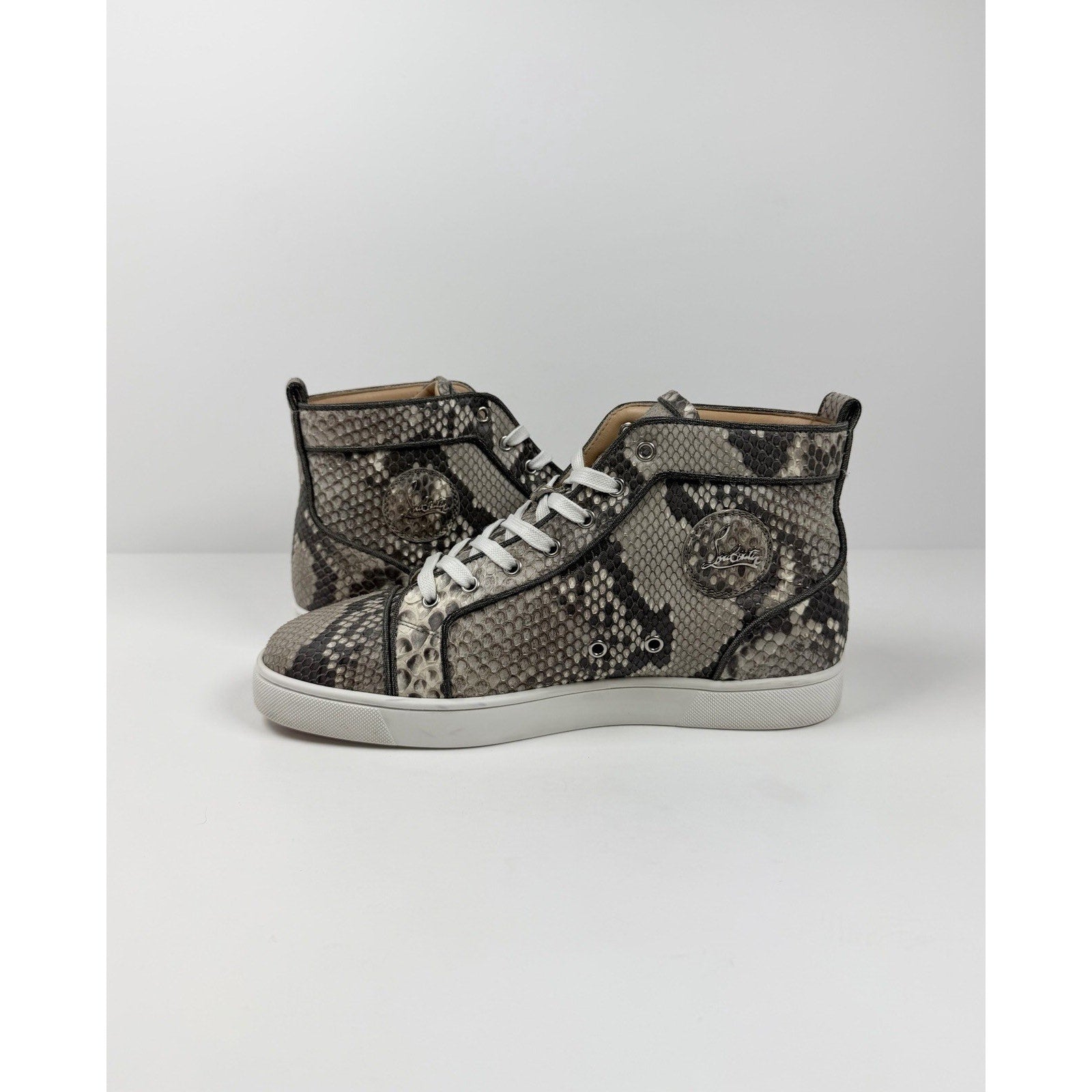 Size 44EU/11US - Christian Louboutin Python Skin High Top