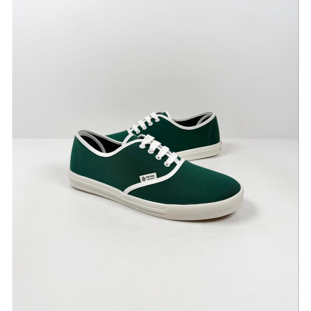Size 7UK/8US - Prada Drill Fabric Low Top NEW