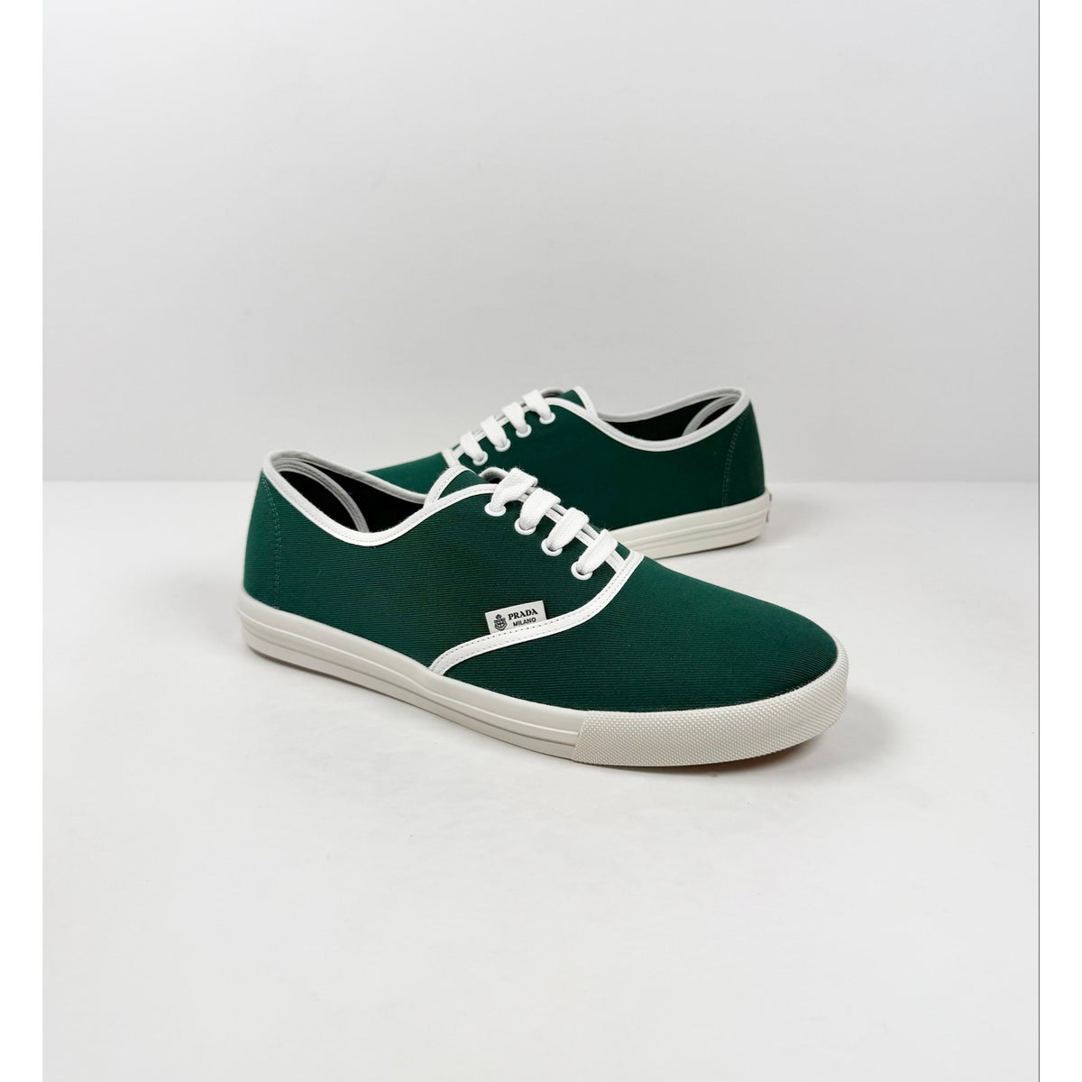 Size 7UK/8US - Prada Drill Fabric Low Top NEW