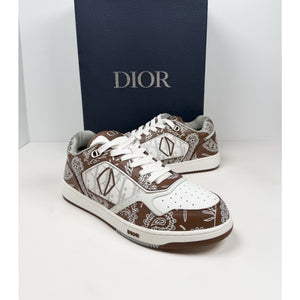 Size 41EU/8US - Dior B27 Paisley Brown Oblique
