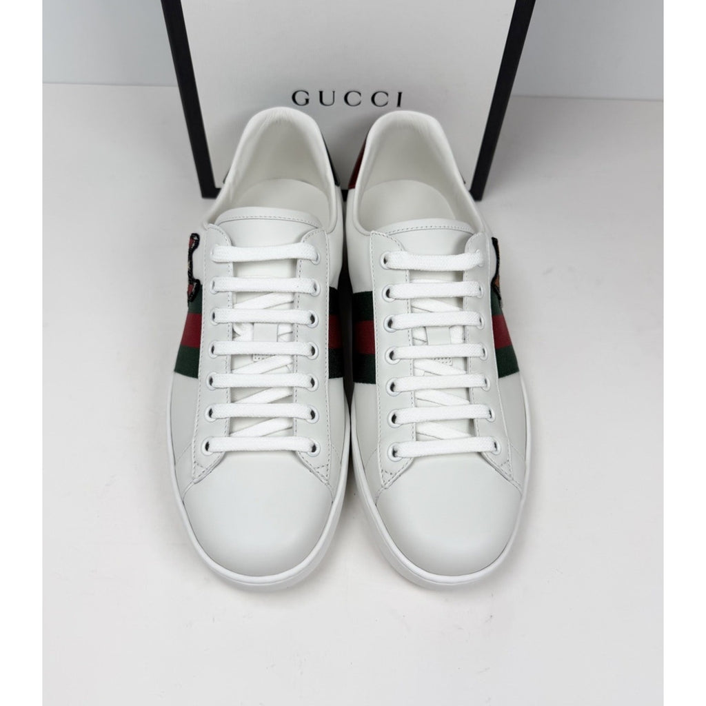 Size 7G/7.5US - Gucci Ace Leather Sneakers NEW