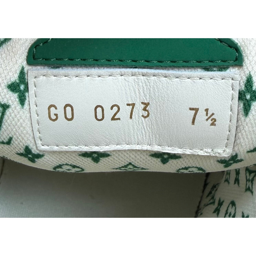 Size 7.5UK/8.5US - Louis Vuitton Skate White Green