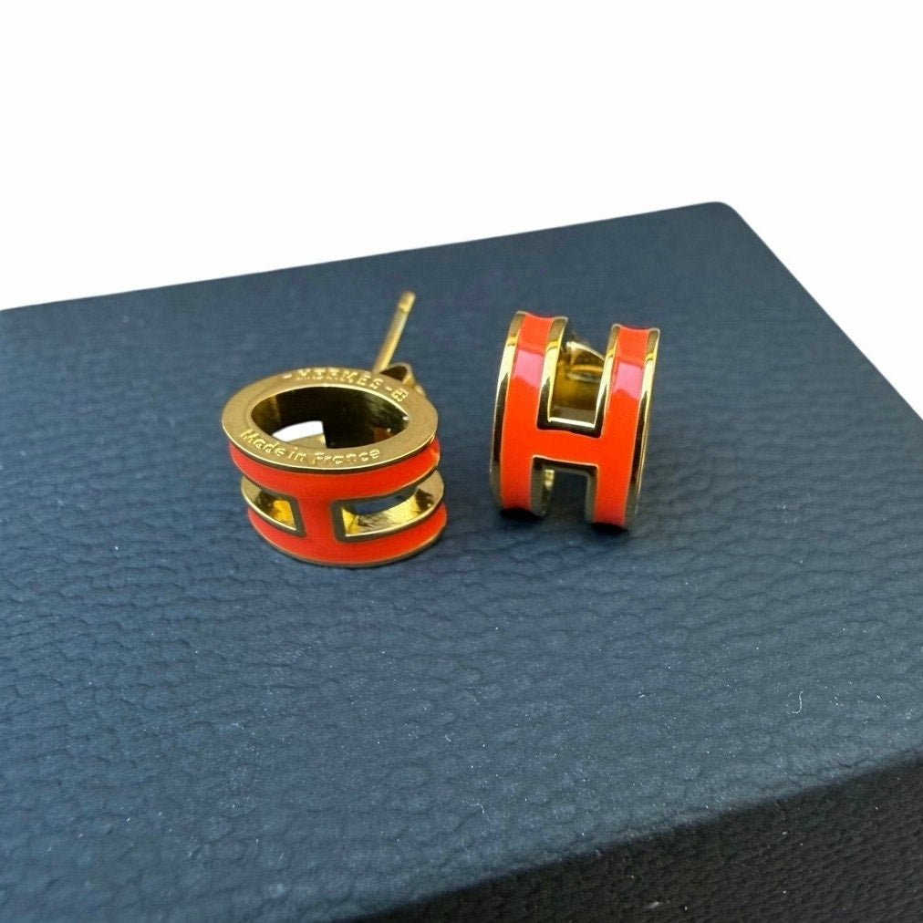 Hermes Mini Pop H earrings