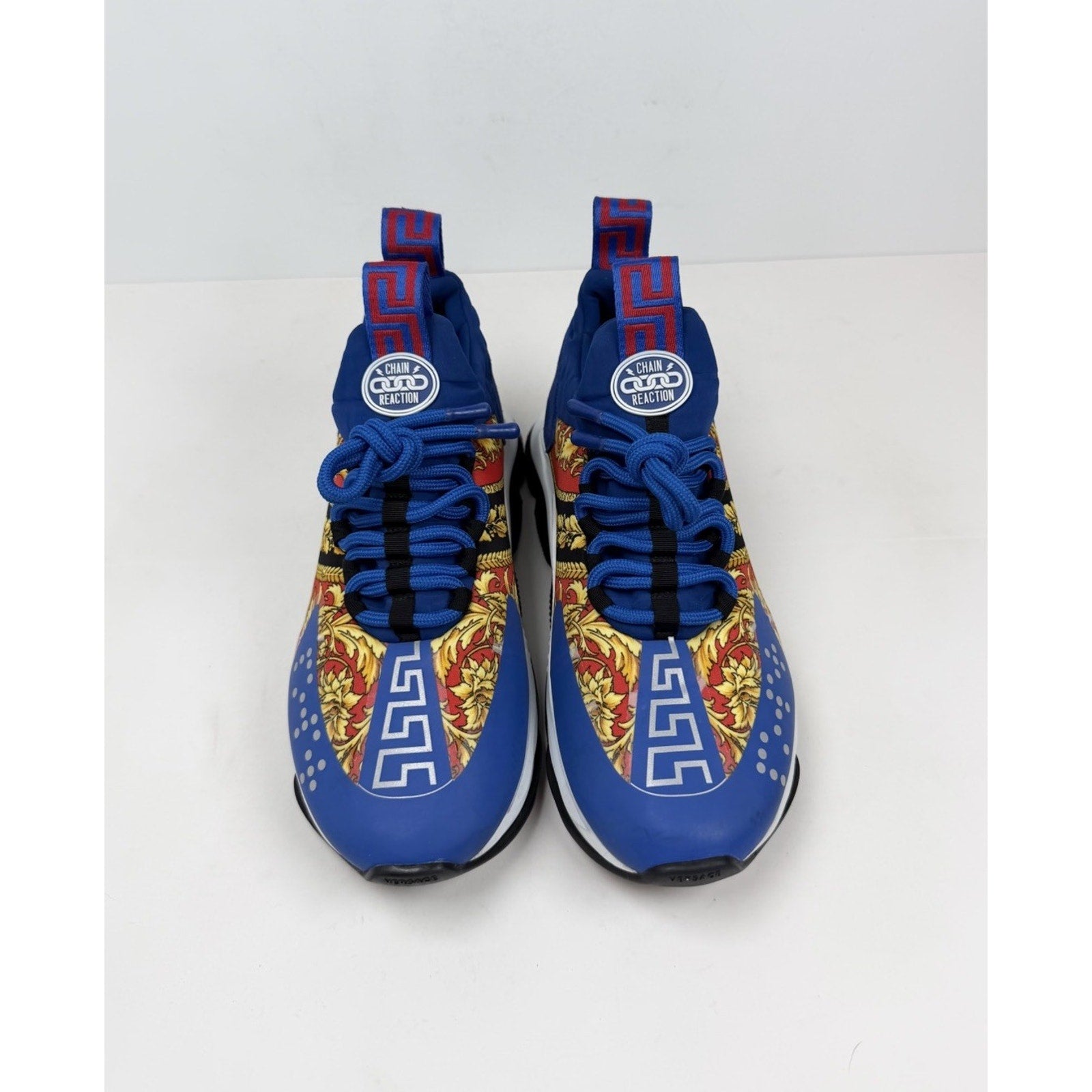Size 40EU/7US - Versace Cross Chainer Blue