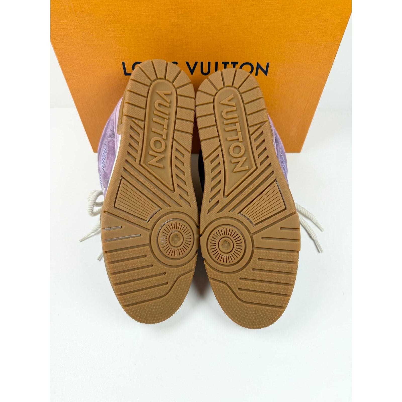 Size 9UK/10US - Louis Vuitton Skate Purple NEW