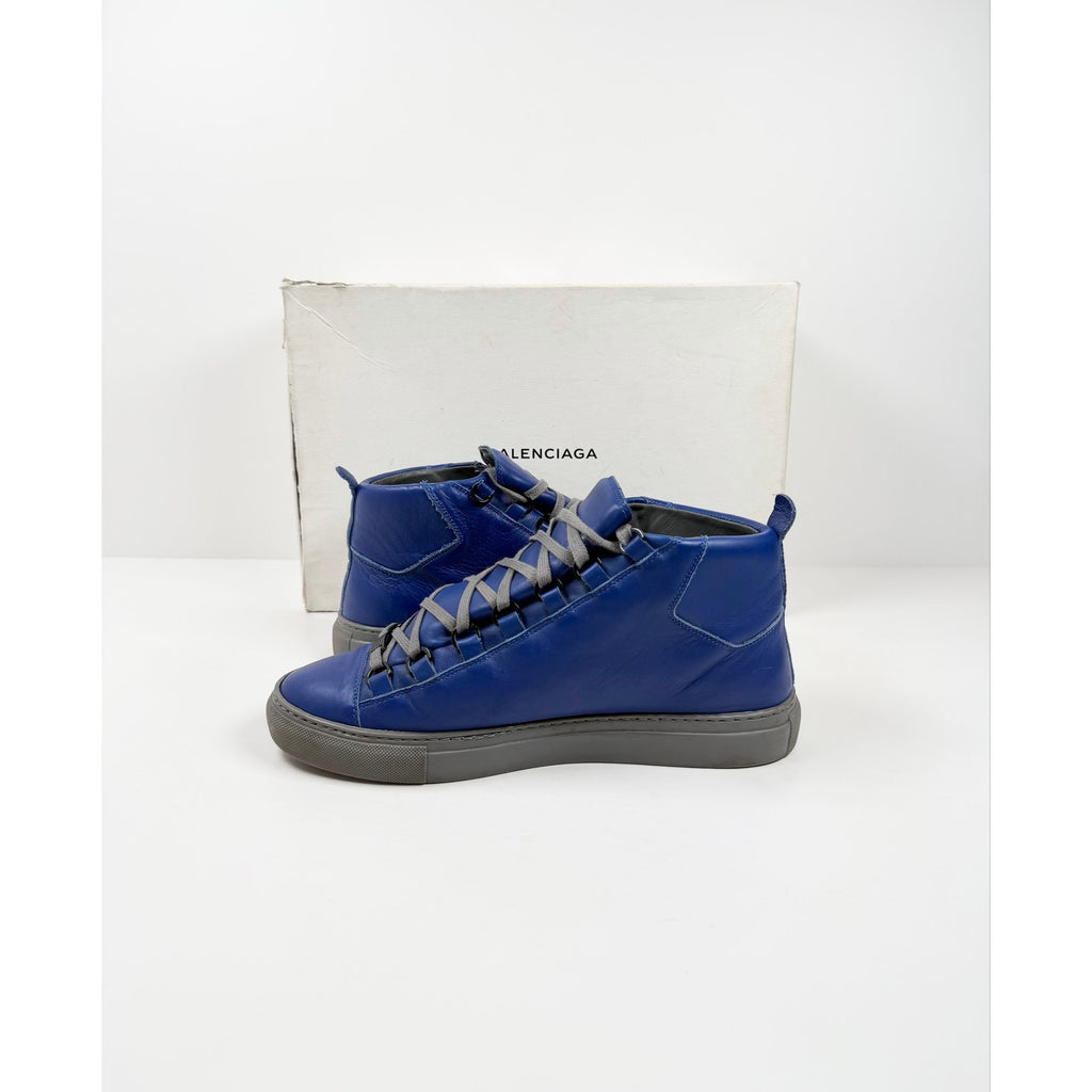 Size 40EU/7US - Balenciaga Arena Blue Leather