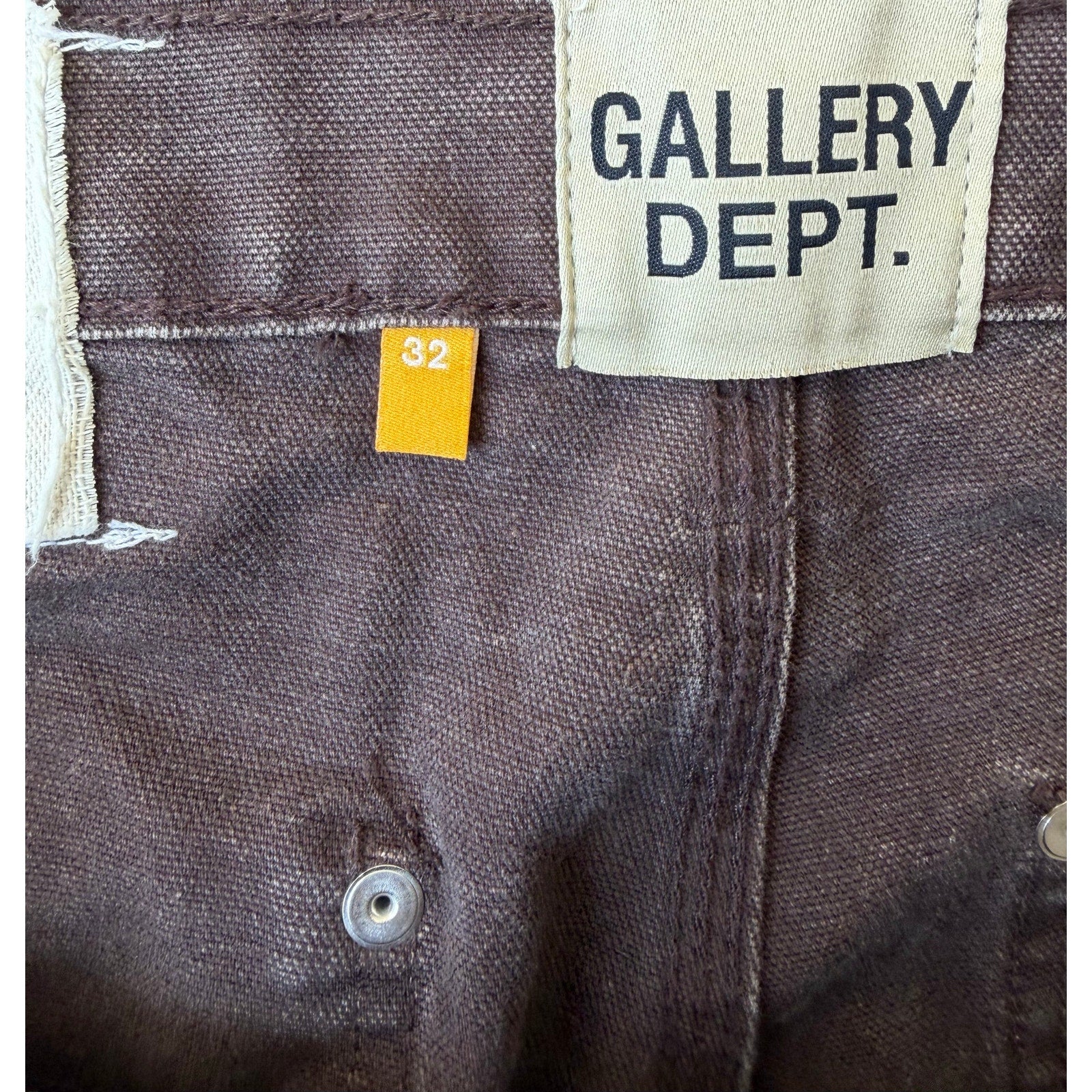 Size 32 - Gallery Dept. Brown Carpenter Flare Pants