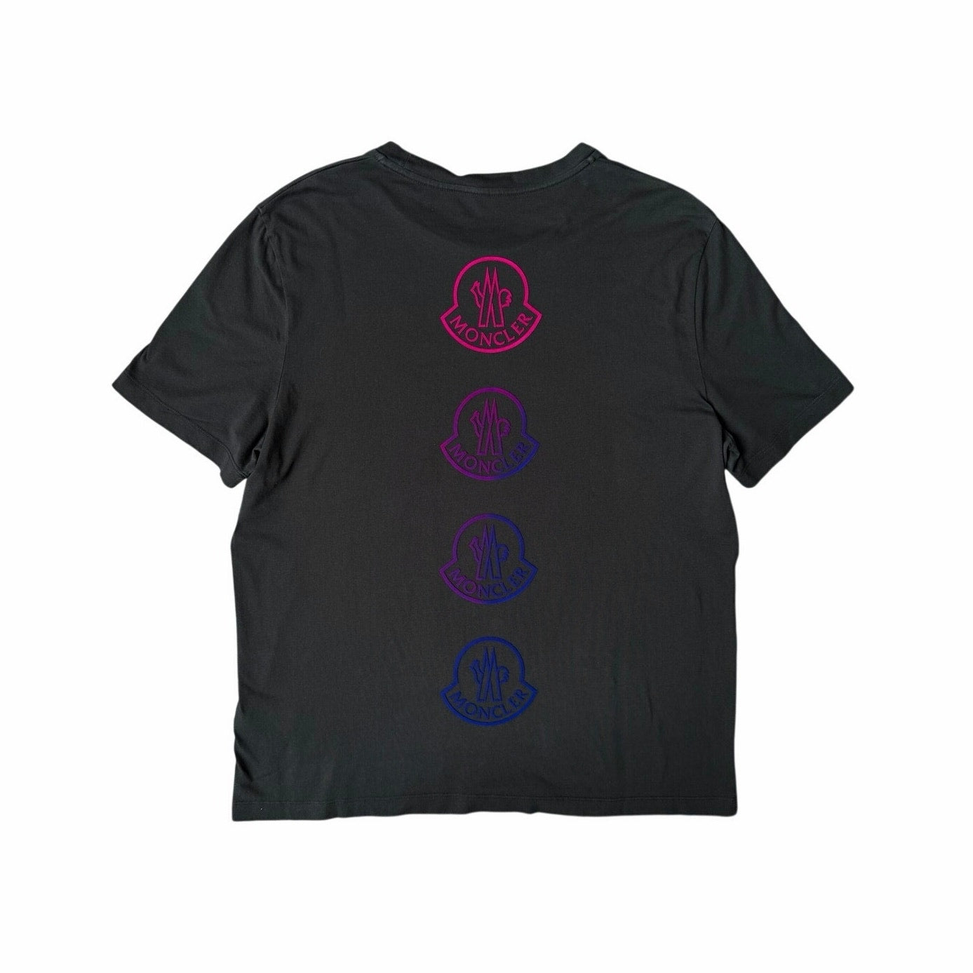 Size XL - Moncler Gradient Logo T Shirt