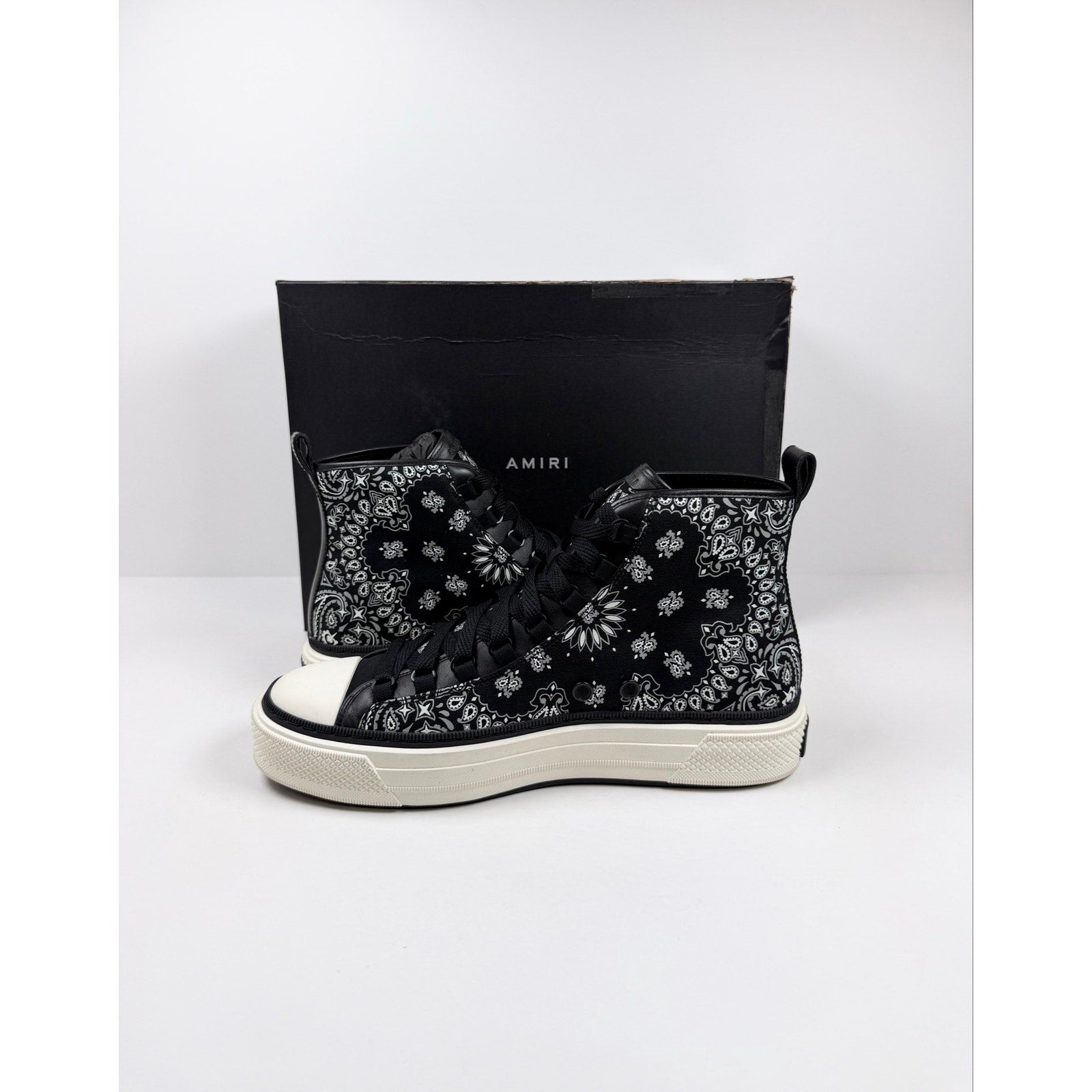 Size 47EU/14US - Amiri Court Bandana High Top NEW