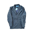Prada Women’s Gray Belted Blazer Jacket IT 44 / US M