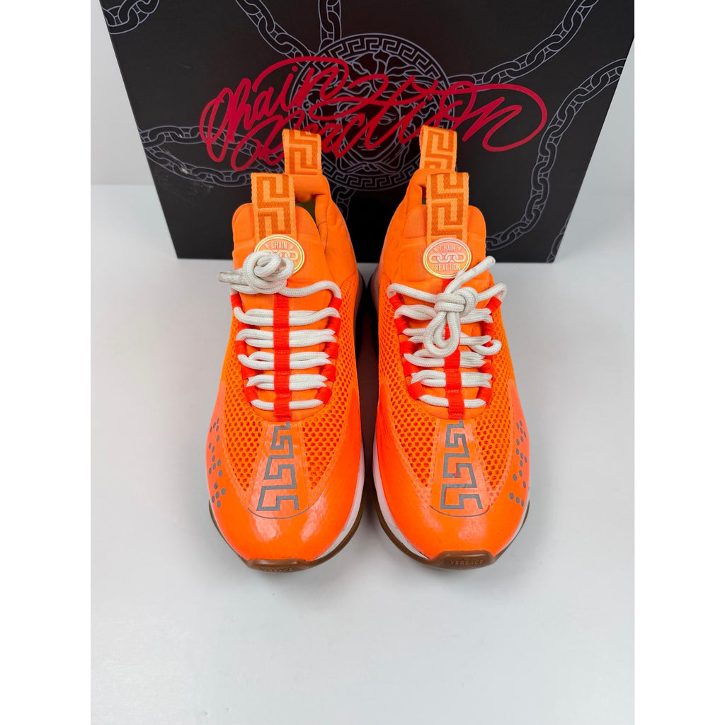 Size 42EU/9US - Versace Cross Chainer Orange