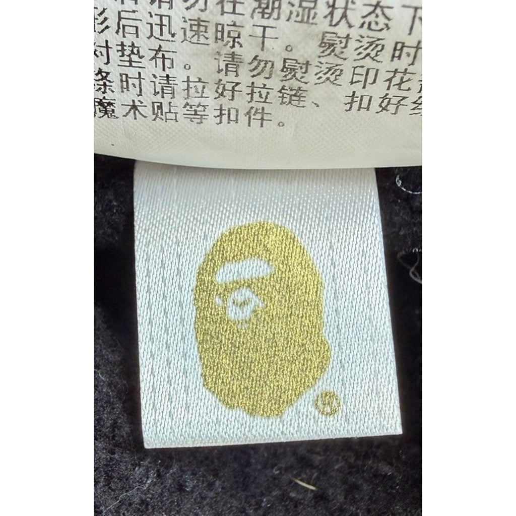 Size L (Fits M) - Bape x DC Comics Batman Full Zip Hoodie