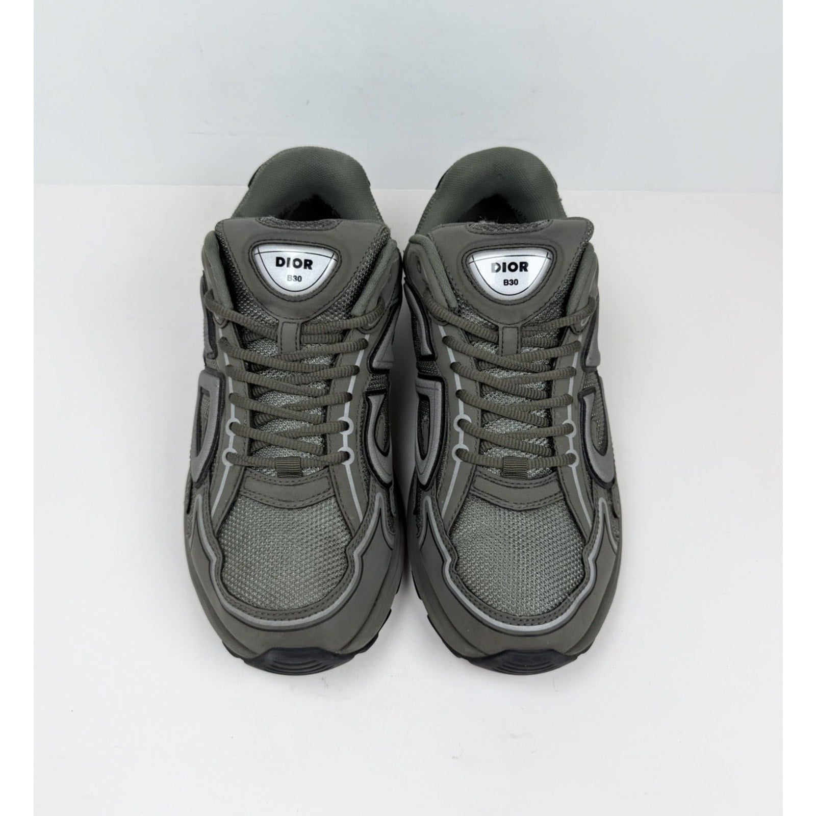 Size 41EU/8US - Dior B30 Reflective Olive Sneakers🫒 Retail $1,150!