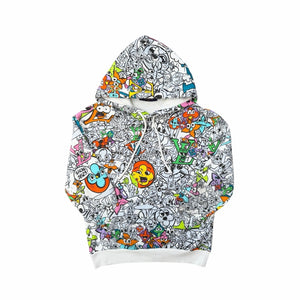 Size S - Louis Vuitton Monogram Comics Hoodie