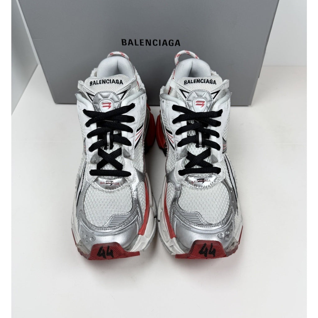 Size 44EU/11US - Balenciaga Runner White Red Black NEW