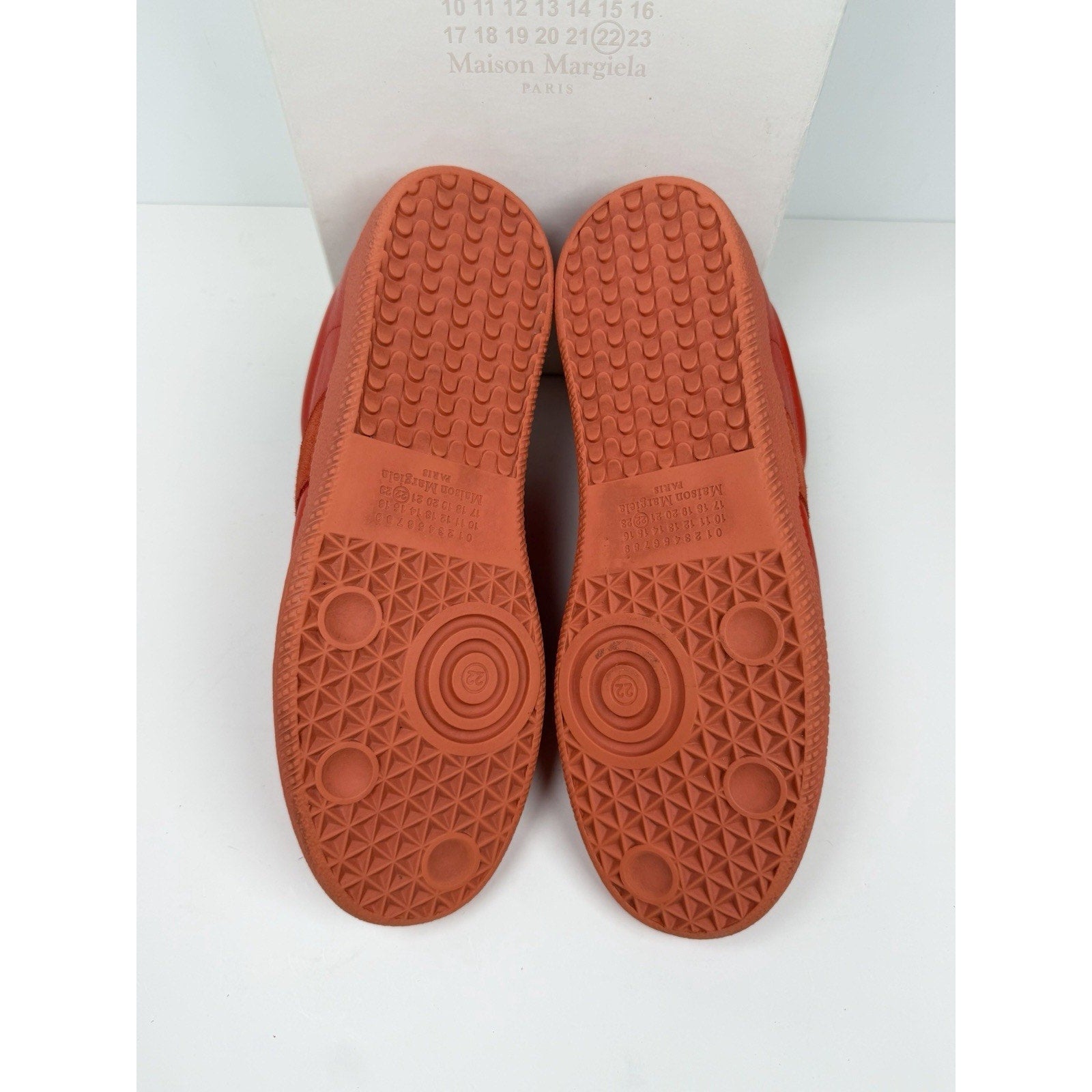 Size 41EU/8US - Maison Margiela GAT Orange Suede