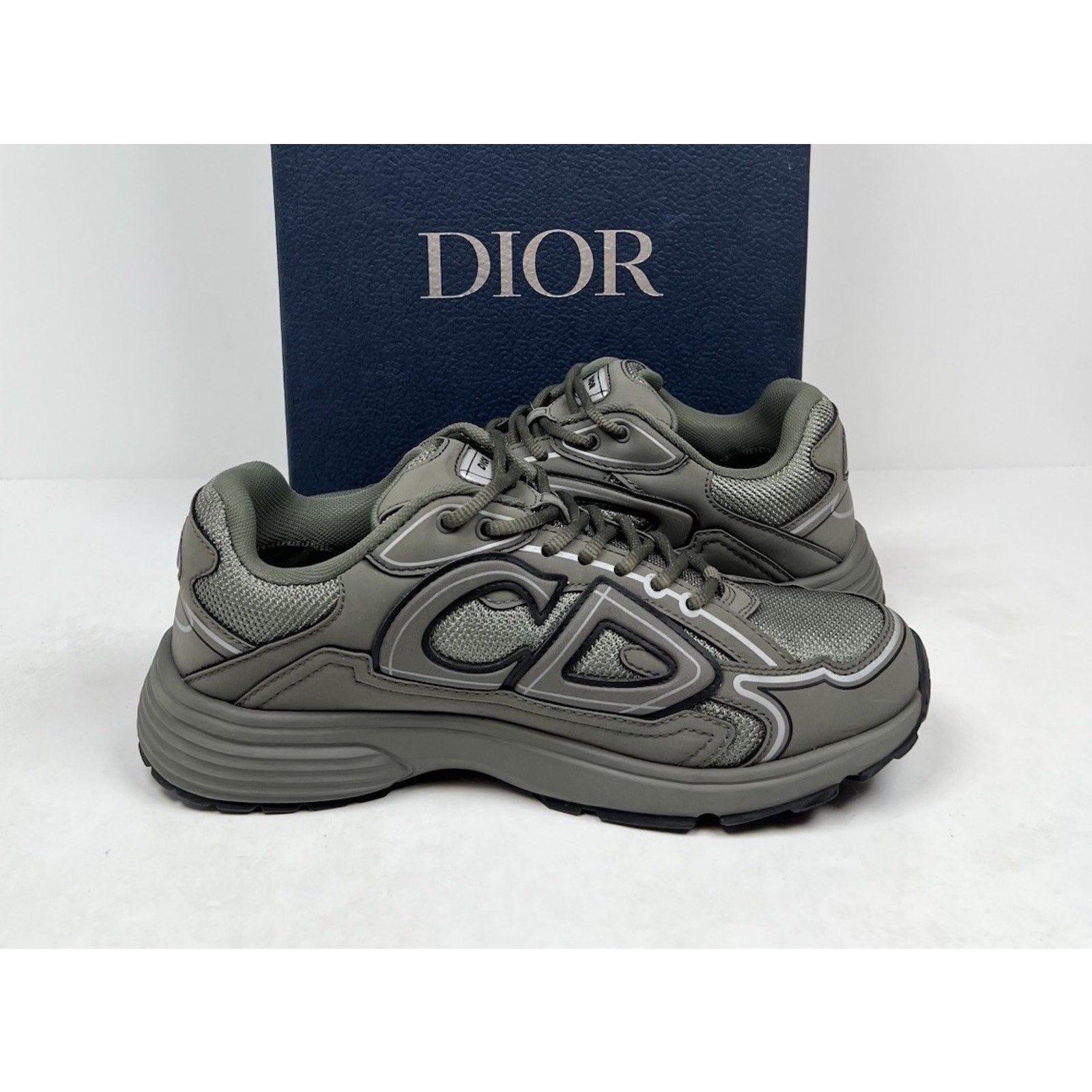 Size 40EU/7US - Dior B30 Reflective Olive