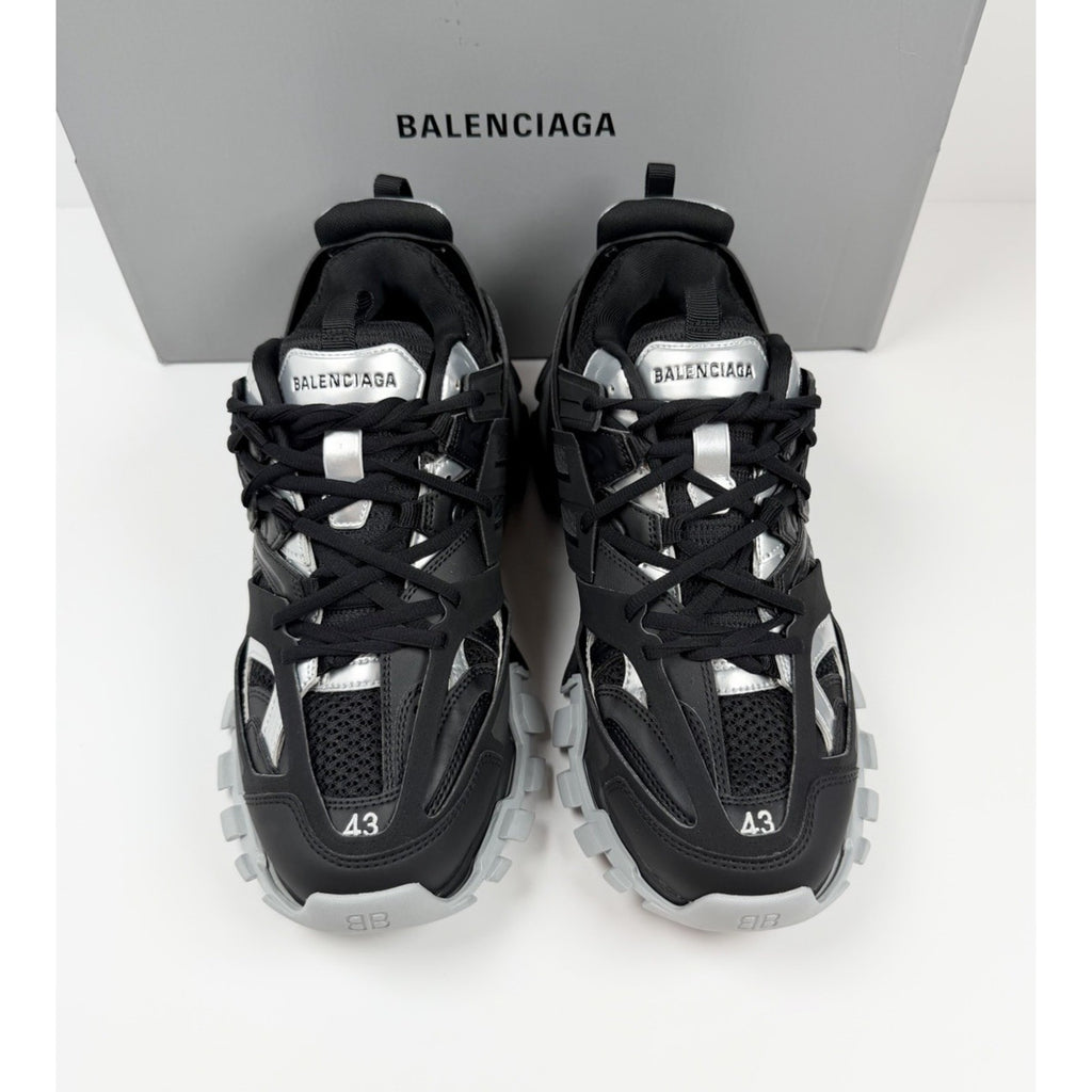 Size 43EU/10US - Balenciaga Track Black Silver NEW