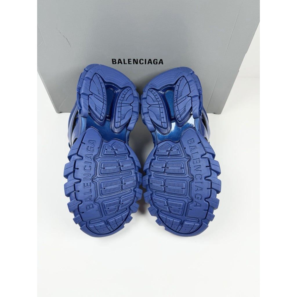 Size 40EU/7US - Balenciaga Track Metallic Blue NEW