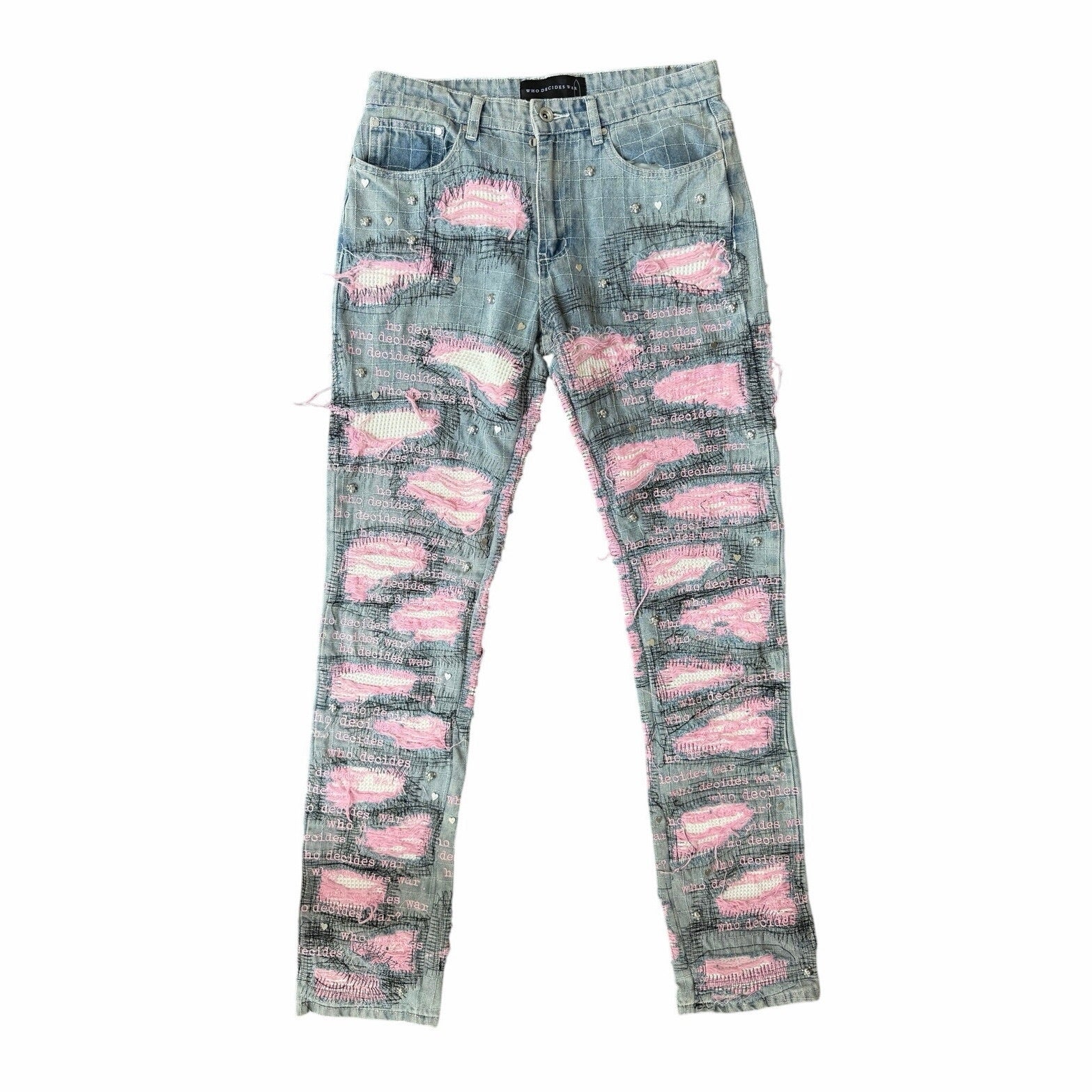 Size 30 - Who Decides War Light Blue Jeans