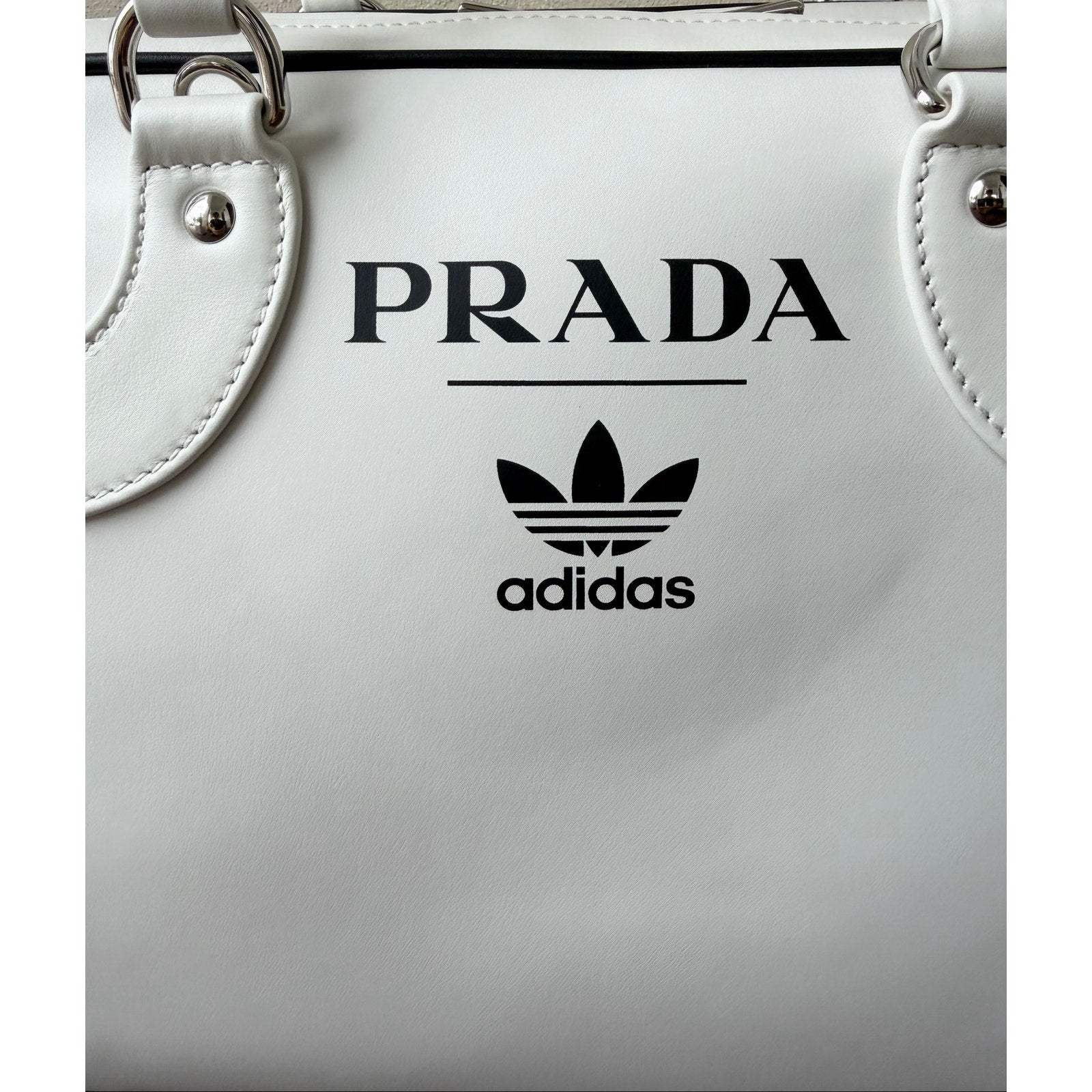 Prada x Adidas Leather Bowling Bag Limited 695/700 NEW!