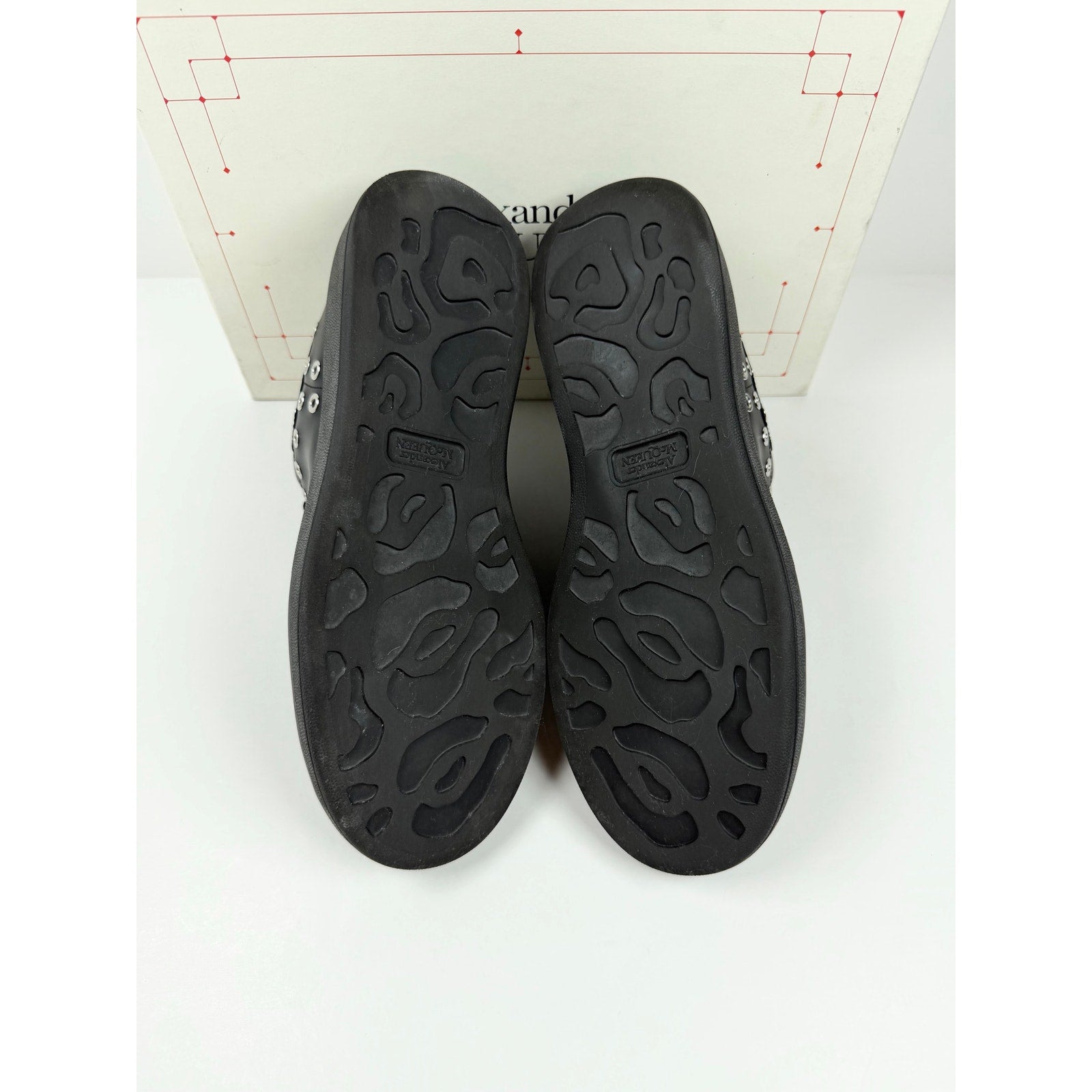 Size 43EU/10US - Alexander McQueen Leather Eyelet Sneaker