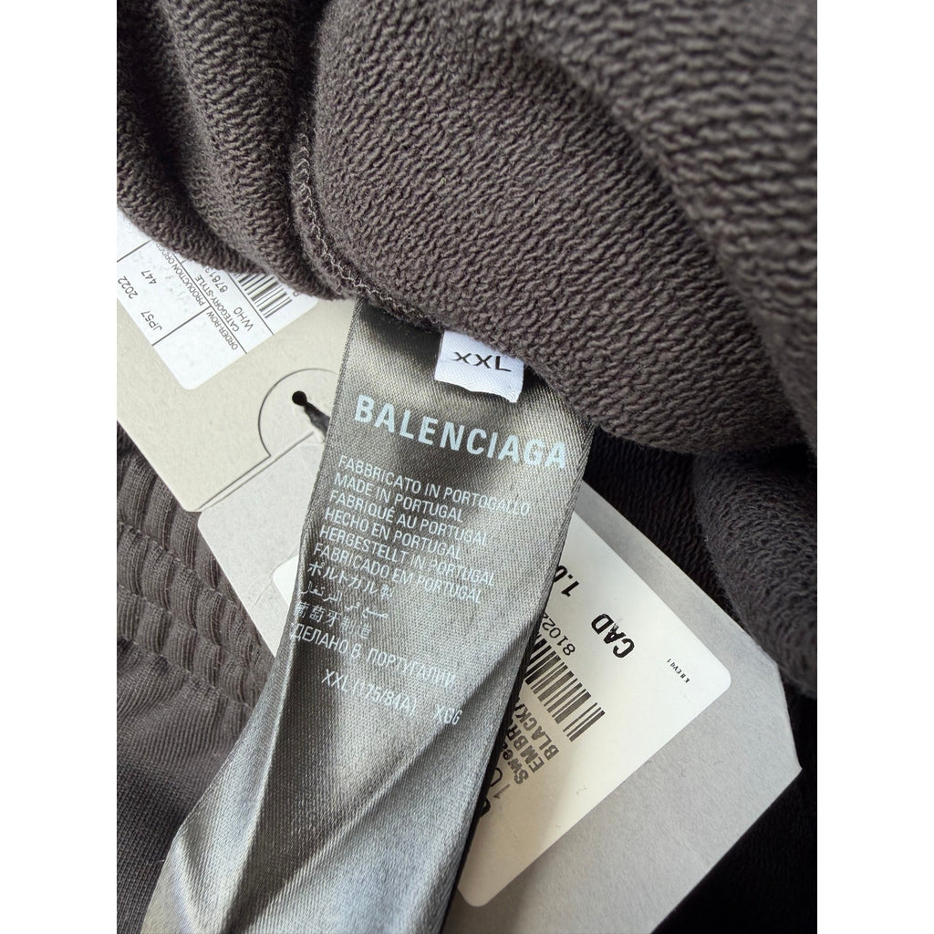 Size 2XL - Balenciaga Political Campaign Sweat Shorts NEW