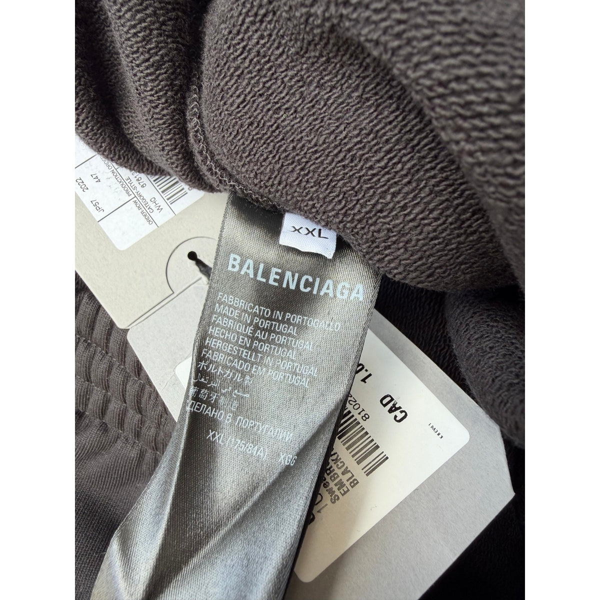 Size 2XL - Balenciaga Political Campaign Sweat Shorts NEW