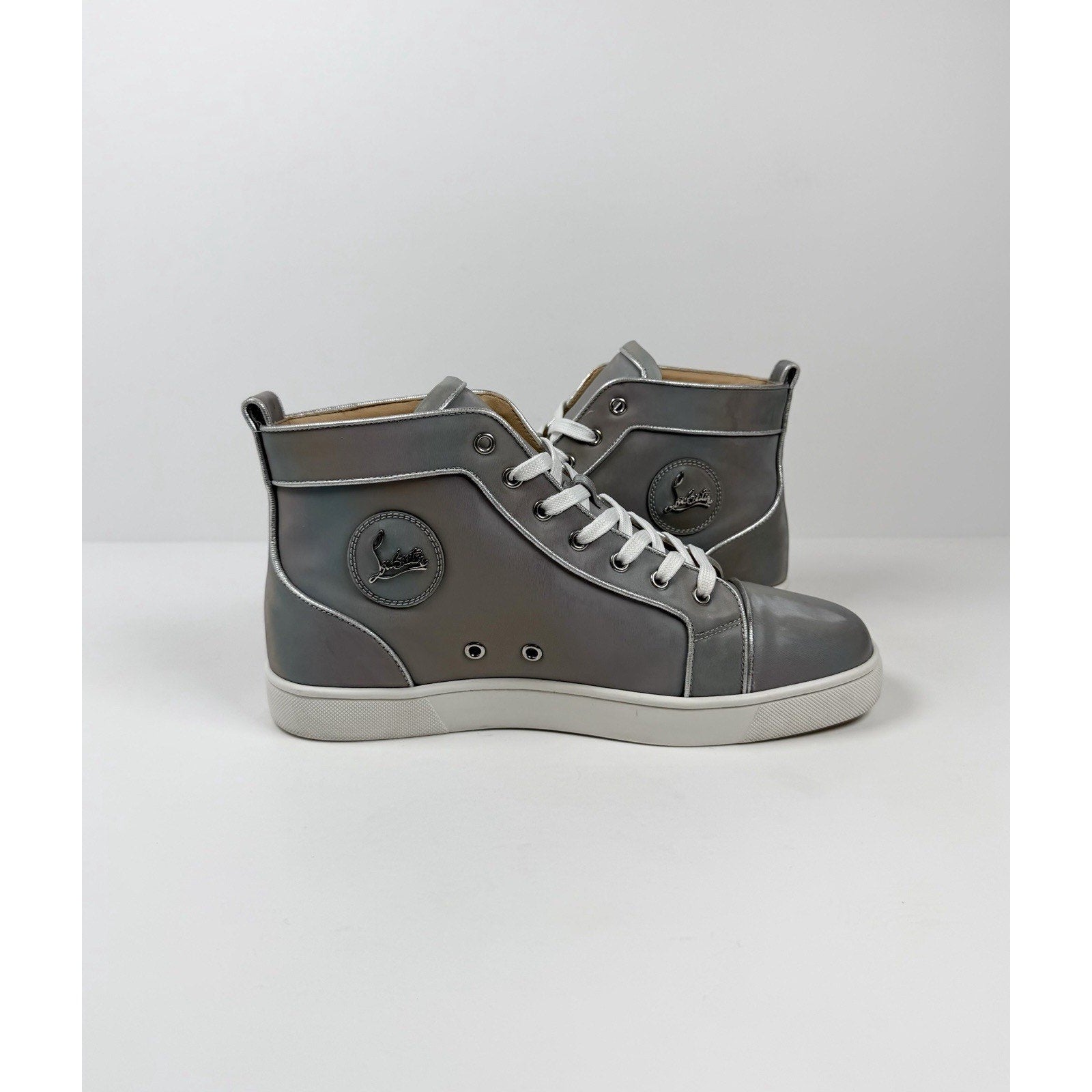 Size 44EU/11US - Christian Louboutin Reflective High Top