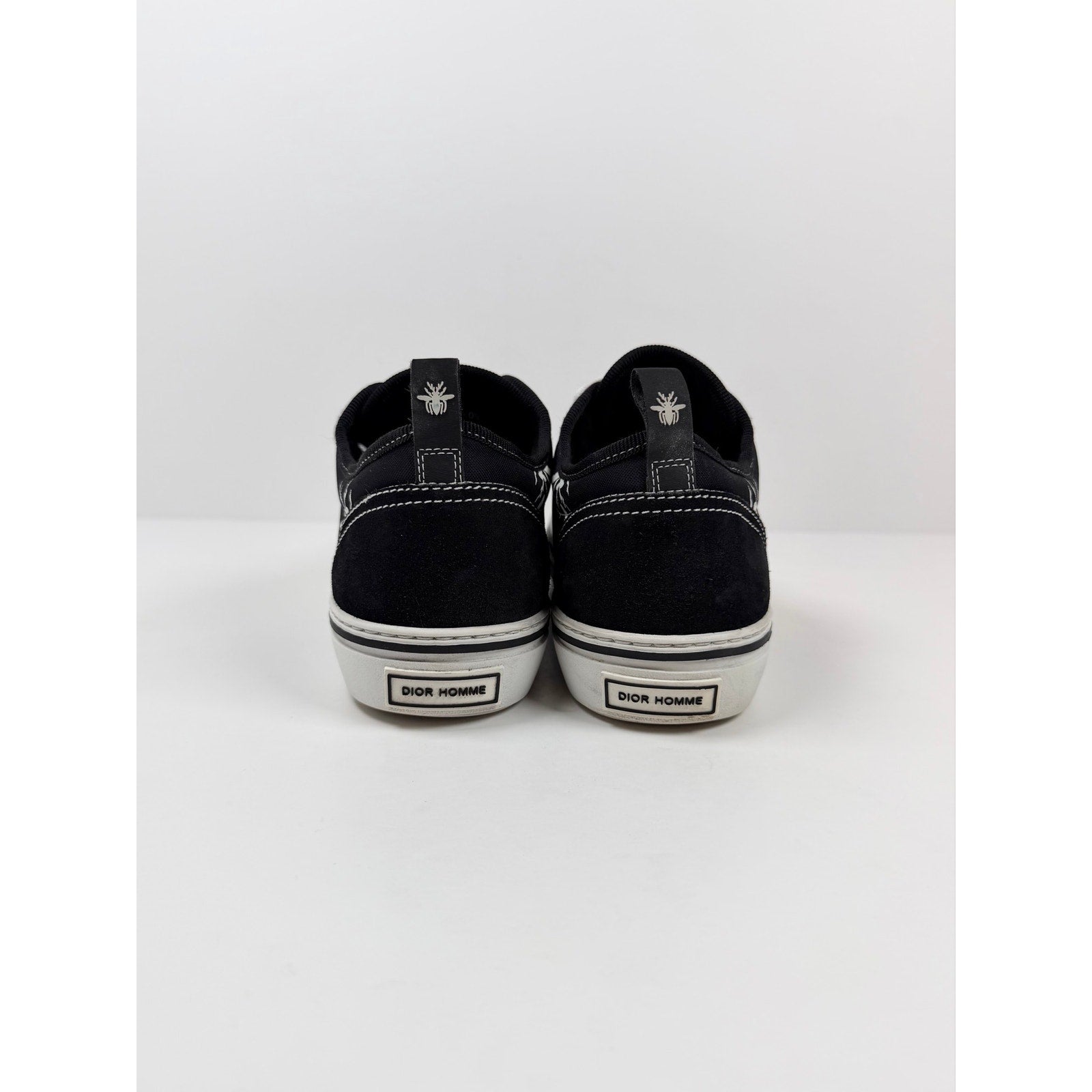 Size 7.5 - Dior Low Top Canvas Bee Sneakers