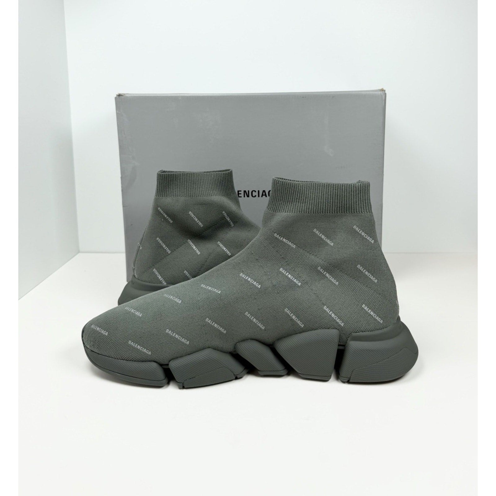 Size 46EU/13US - Balenciaga 2.0 Speed Olive NEW