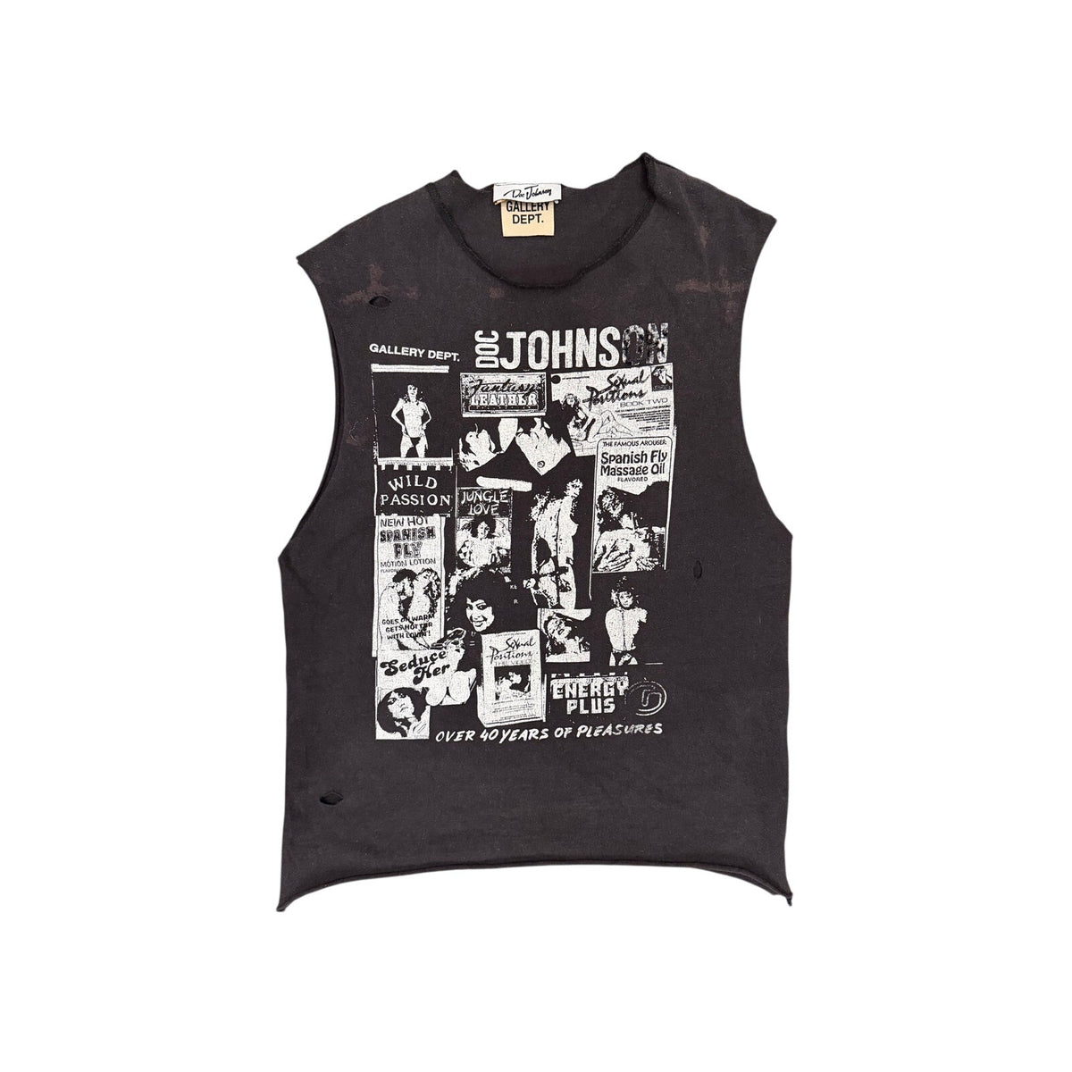 Size L - Gallery Dept. X Doc Johnson Cutoff T-Shirt