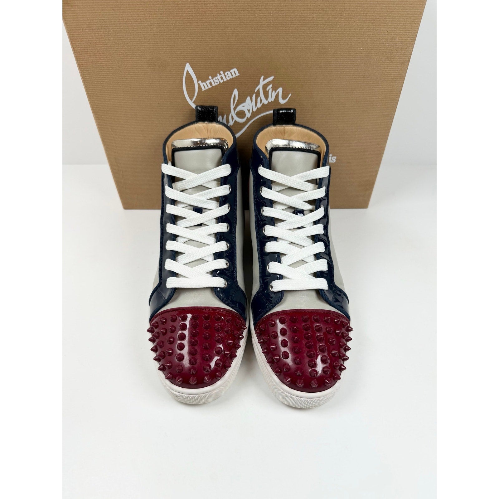 Size 9.5 - Christian Louboutin Spike High Top