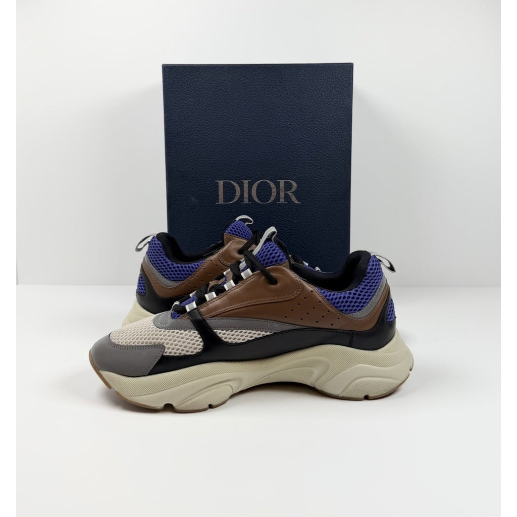 Size 45EU/12US- Dior B22 Coffee Violet Sneakers WORN 1X!