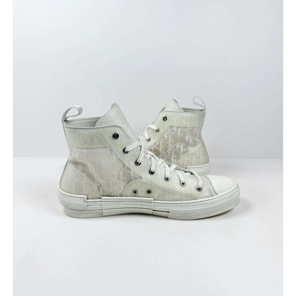 Size 46EU/13US - Dior B23 High Top Oblique White